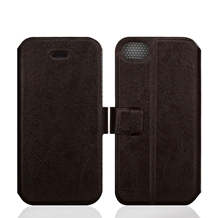 High Quality and Classic Slim Brown Leather Cases for iPhone 5S