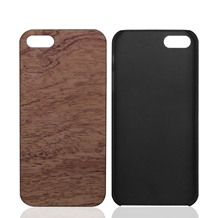 Genuine and Nature Wooden Pattern Hard Hybrid IMD Case for iPhone 5/5S