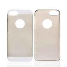 White and Pearl finish 2 color Panel case cover for iPhone 5S, lightweight
