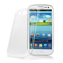 Ultra-thin Crystal Clear TPU Phone Cases for Samsung S3, High-quality Material to Prevent Foggy