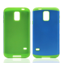 2-in-1 Hybrid Hard Soft TPU Back Case, Suitable for Samsung Galaxy S5