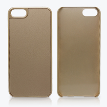 PC case with PU leather on back, for iPhone 5s