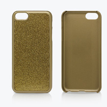 PC Cases for iPhone 5C with Glitter Finish on Back,UV Coating Inside