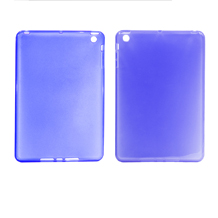 Transparent Blue Soft TPU Cases for iPad Air