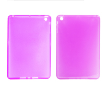 Transparent Purple Soft TPU Cases for iPad Air