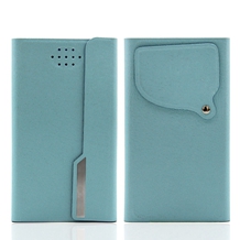 Magnetic Leather Flip Case for Samsung Galaxy S4 Mini, Special Design for the Back Camera Hole