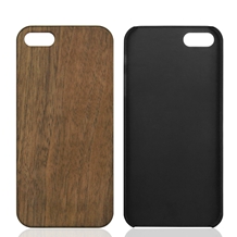 Hard Hybrid IMD with Genuine and Nature Wooden Case for iPhone 5/5S