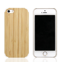 Fresh Handmade Bamboo Wooden PC Cases for iPhone 5/5S, High-quality Crafts, Easy Snap-on/Off