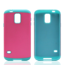 2-in-1 TPU Hybrid Impact Dual Layer Hard Case Cover for Samsung Galaxy S5