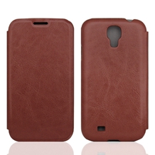 PU Leather Flip Case Cover for Samsung Galaxy S4, PC Holder Inside
