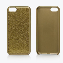 PC Case for iPhone 5C with Glitter Finish on Back,UV Coating Inside